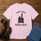 Can’t Beat Wood Heat | Homestead Wood Stove T-Shirt | Simple Living Tee
