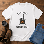 Can’t Beat Wood Heat | Homestead Wood Stove T-Shirt | Simple Living Tee
