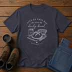 Give Us This Day Our Daily Bread | Matthew 6:11 Sourdough Christian T-Shirt | Feminine Homestead Tee