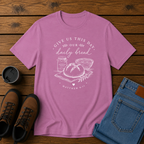 Give Us This Day Our Daily Bread | Matthew 6:11 Sourdough Christian T-Shirt | Feminine Homestead Tee