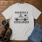 Grandpa’s Overlander | Vintage Camper Truck T-Shirt | Retro Homestead Adventure Tee