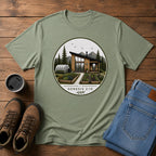 Genesis 2:15 Homestead Badge | Steward the Land Christian T-Shirt | Simple Living Faith Tee