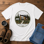 Genesis 2:15 Homestead Badge | Steward the Land Christian T-Shirt | Simple Living Faith Tee