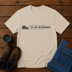 Jesus Often Withdrew to the Wilderness | Overlanding Christian T-Shirt | Solitude and Sabbath Tee