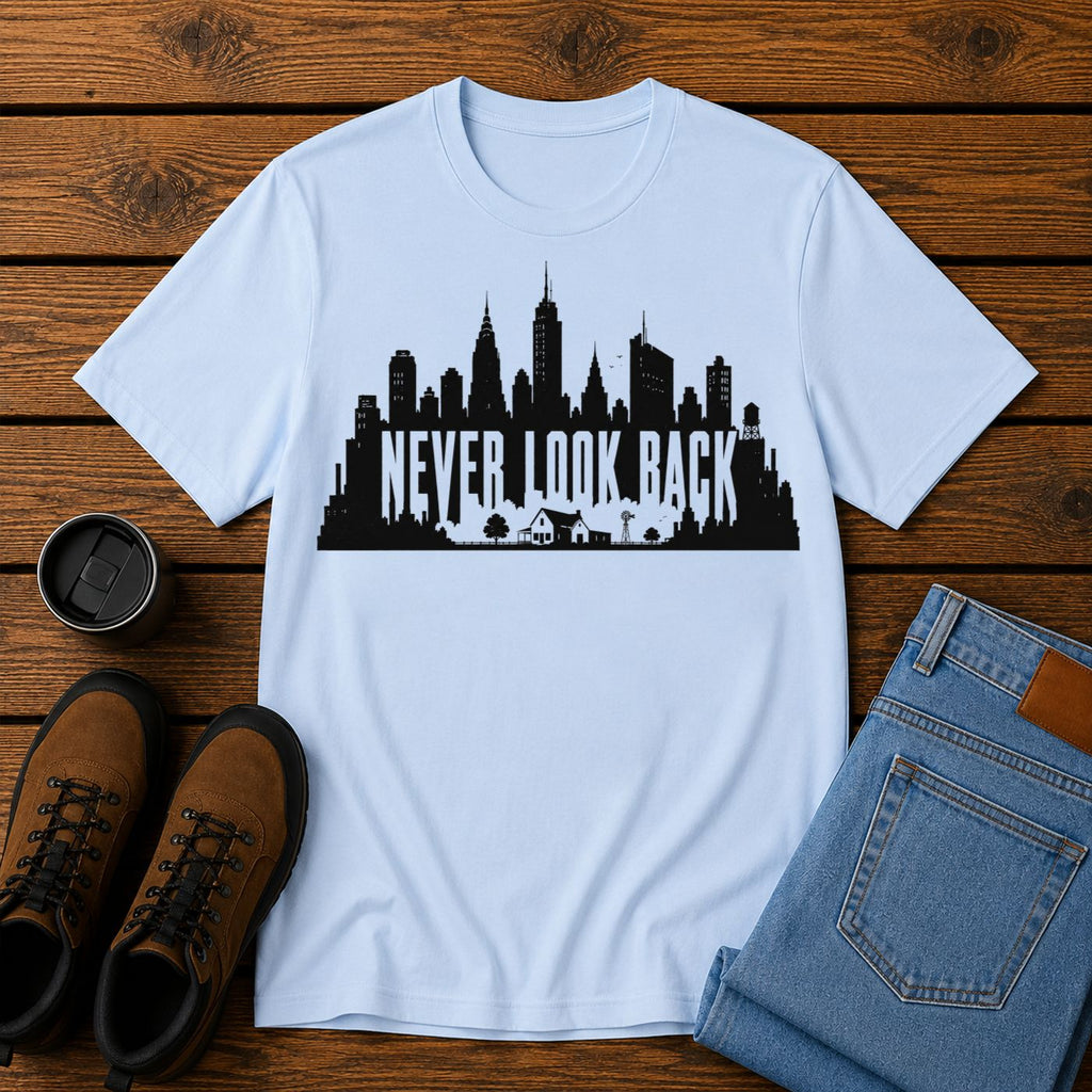 Never Look Back | City to Homestead T-Shirt | Back to the Land Tee