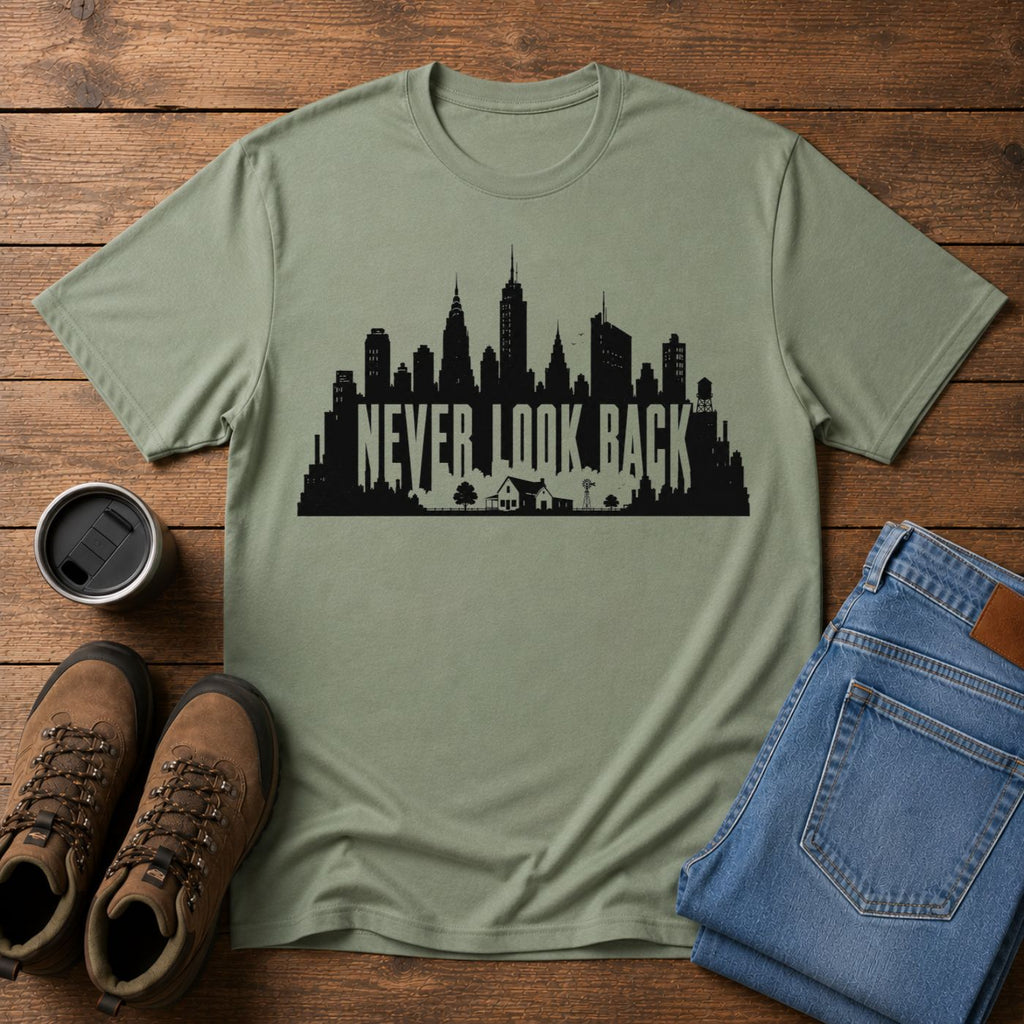 Never Look Back | City to Homestead T-Shirt | Back to the Land Tee