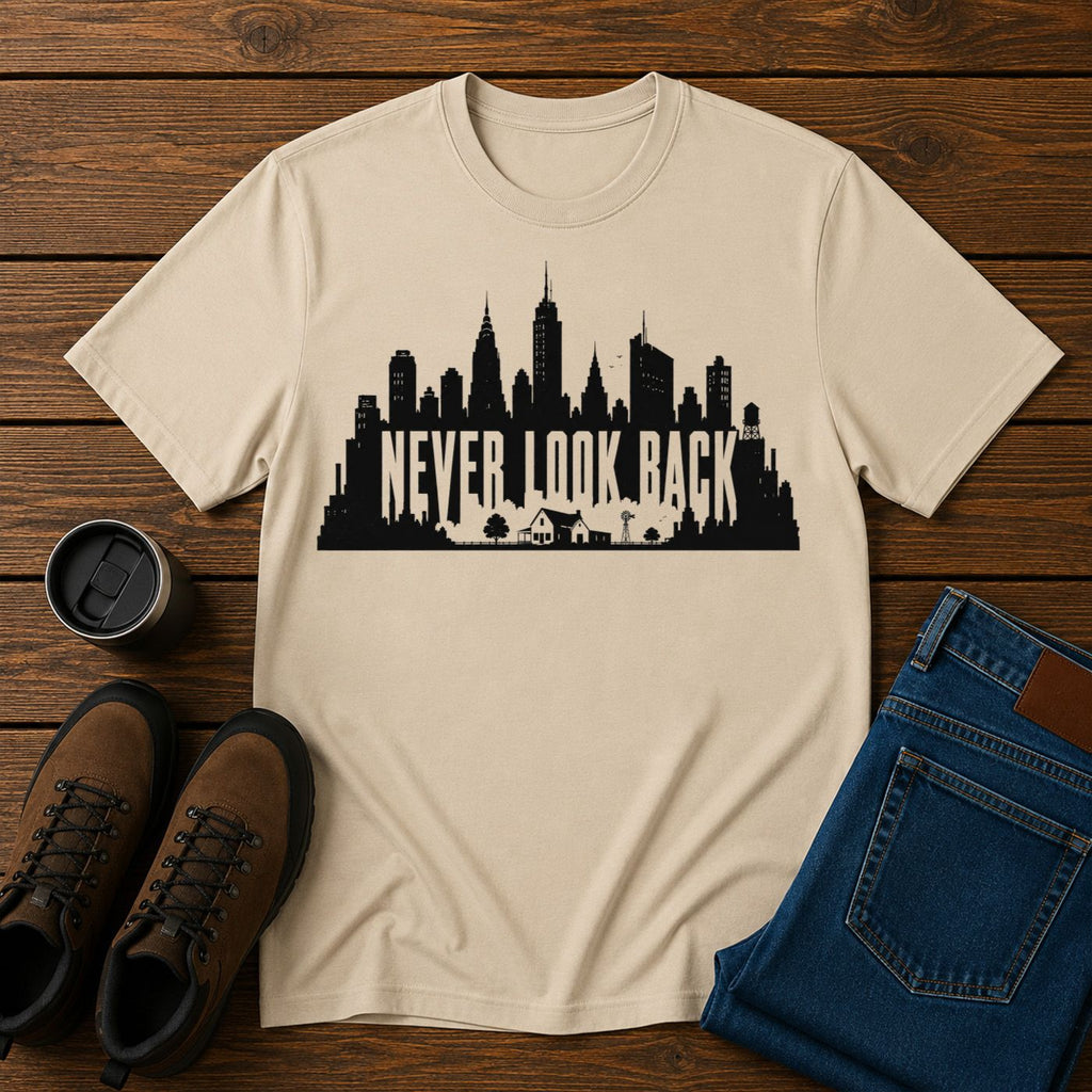 Never Look Back | City to Homestead T-Shirt | Back to the Land Tee