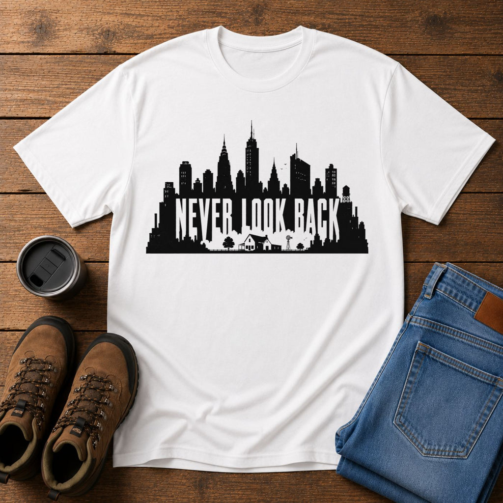 Never Look Back | City to Homestead T-Shirt | Back to the Land Tee