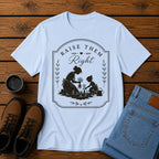 Raise Them Right | Christian Motherhood Gardening T-Shirt | Homestead Kids Tee