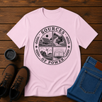 Sources of Power | Wind Water Solar Bible T-Shirt | Christian Stewardship Tee