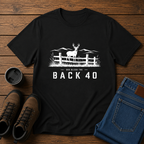 God Bless the Back 40 | Hunting T-Shirt | Whitetail Deer Outdoor Tee