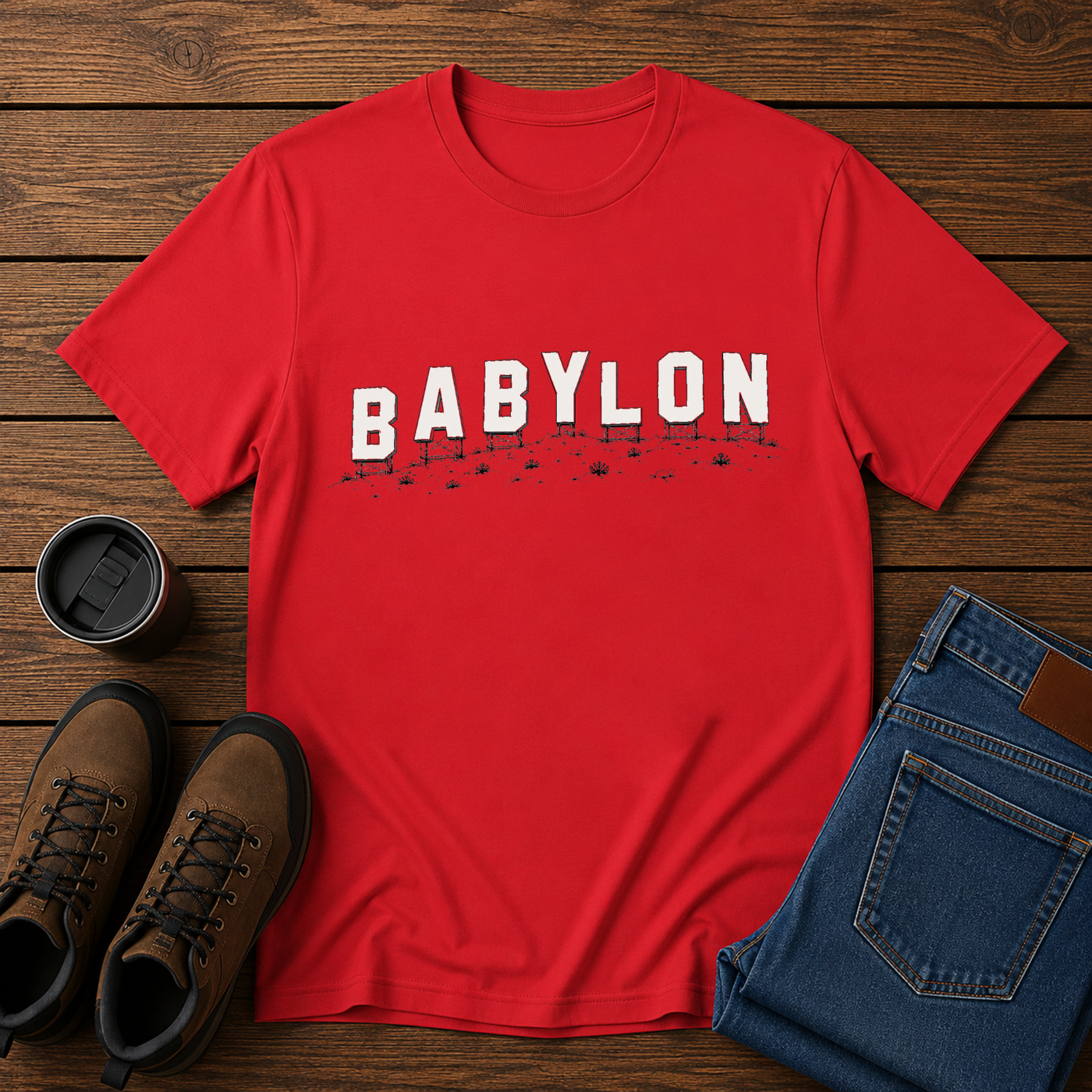 Babylon | Hollywood Satire T-Shirt | Christian Culture Graphic Tee