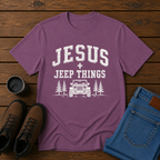 Jesus & Jeep Things | Christian Jeep T-Shirt | Off Road Faith Tee