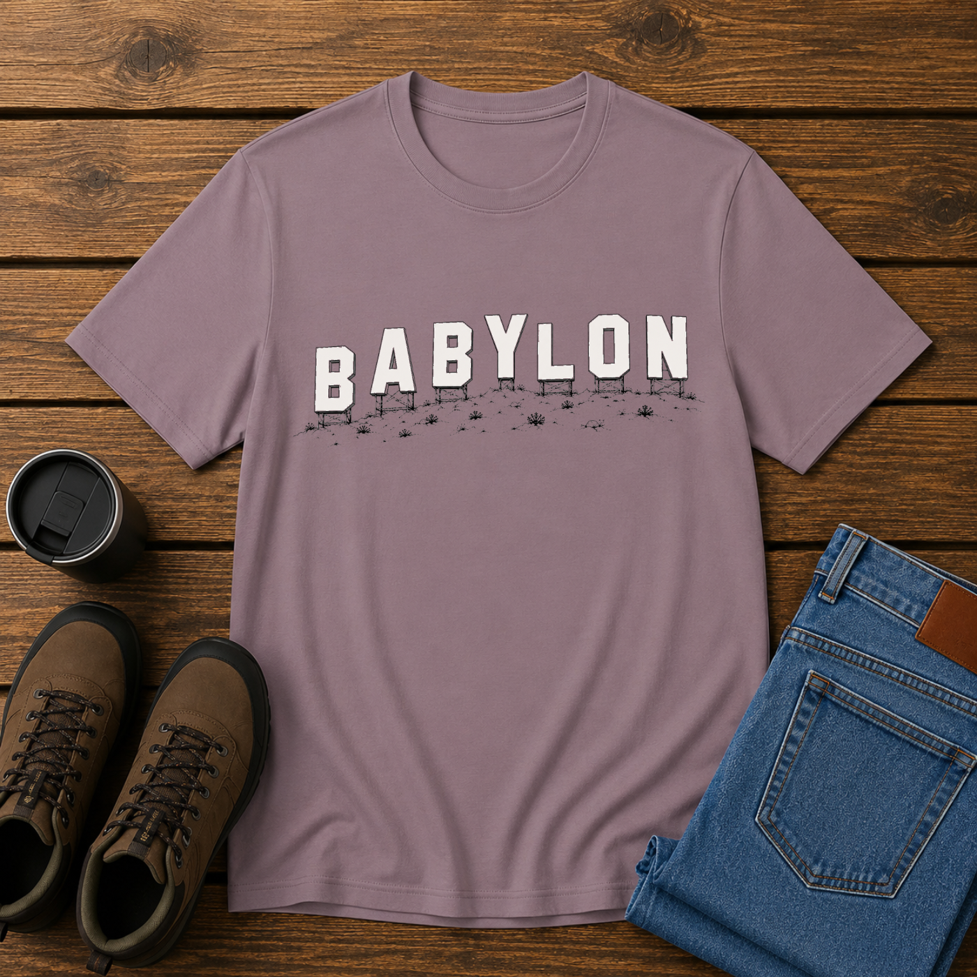 Babylon | Hollywood Satire T-Shirt | Christian Culture Graphic Tee