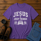 Jesus & Jeep Things | Christian Jeep T-Shirt | Off Road Faith Tee