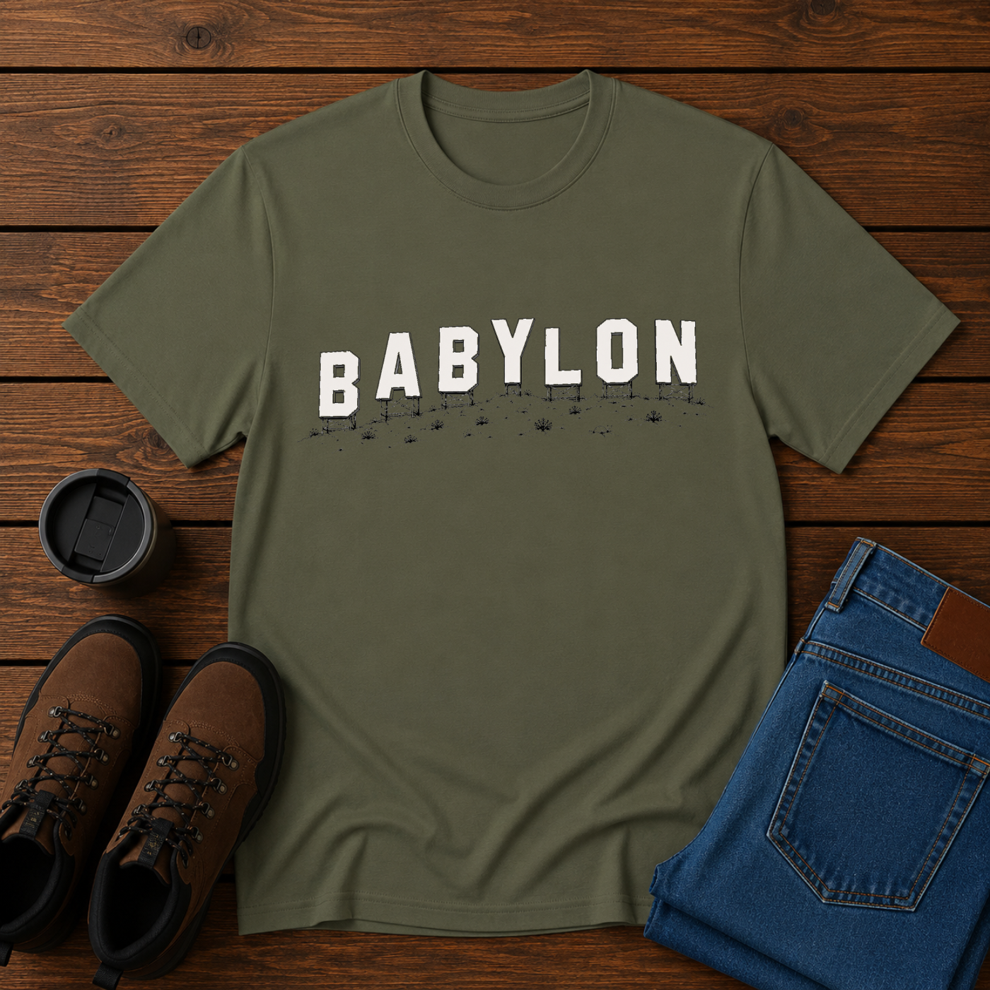 Babylon | Hollywood Satire T-Shirt | Christian Culture Graphic Tee