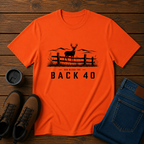 God Bless the Back 40 | Hunting T-Shirt | Whitetail Deer Outdoor Tee
